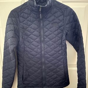 Navy Blue North Face Jacket XS